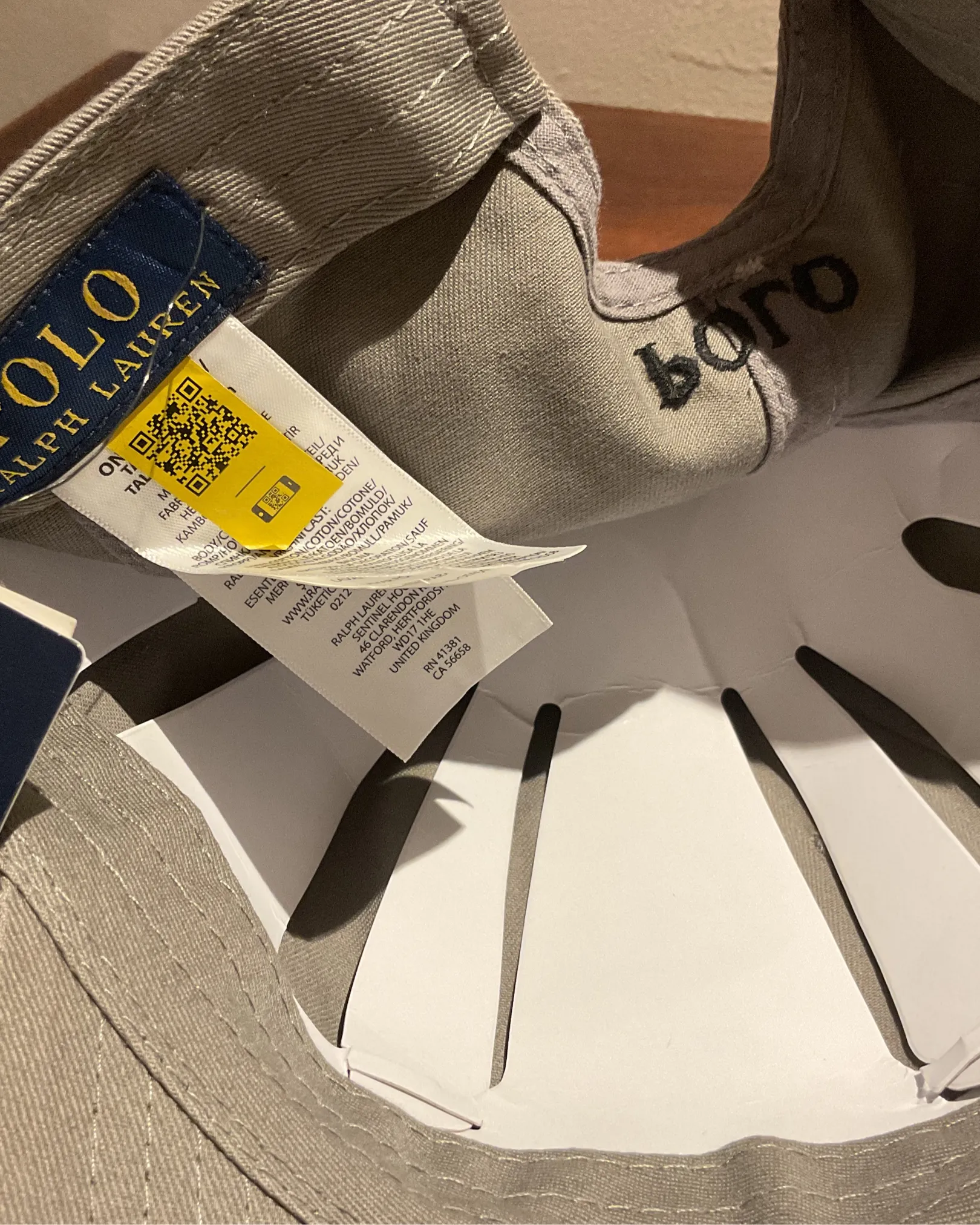 Polo caps, ubrukt · Tise