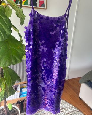 slim fit dress slacks Rent Topshop Sequin Halter Asymmetric Midi Dress In Burgundy main image 0