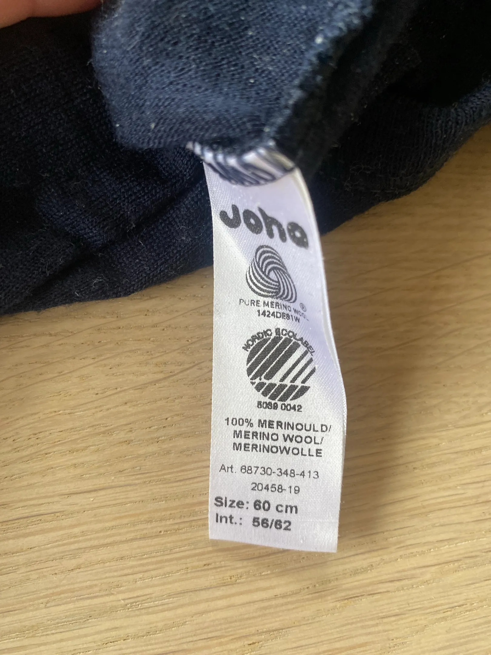 Joha Ullbody 56-62 · Tise